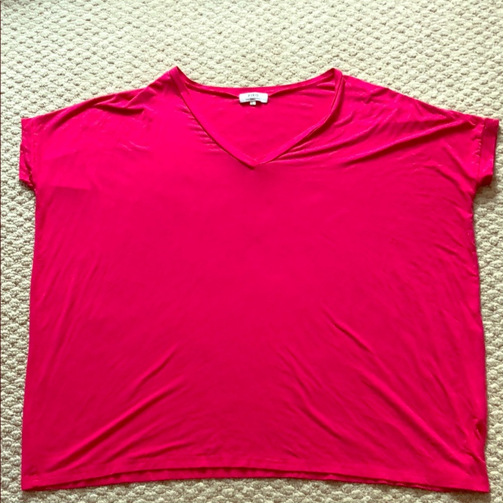 Loose fitting tee shirt